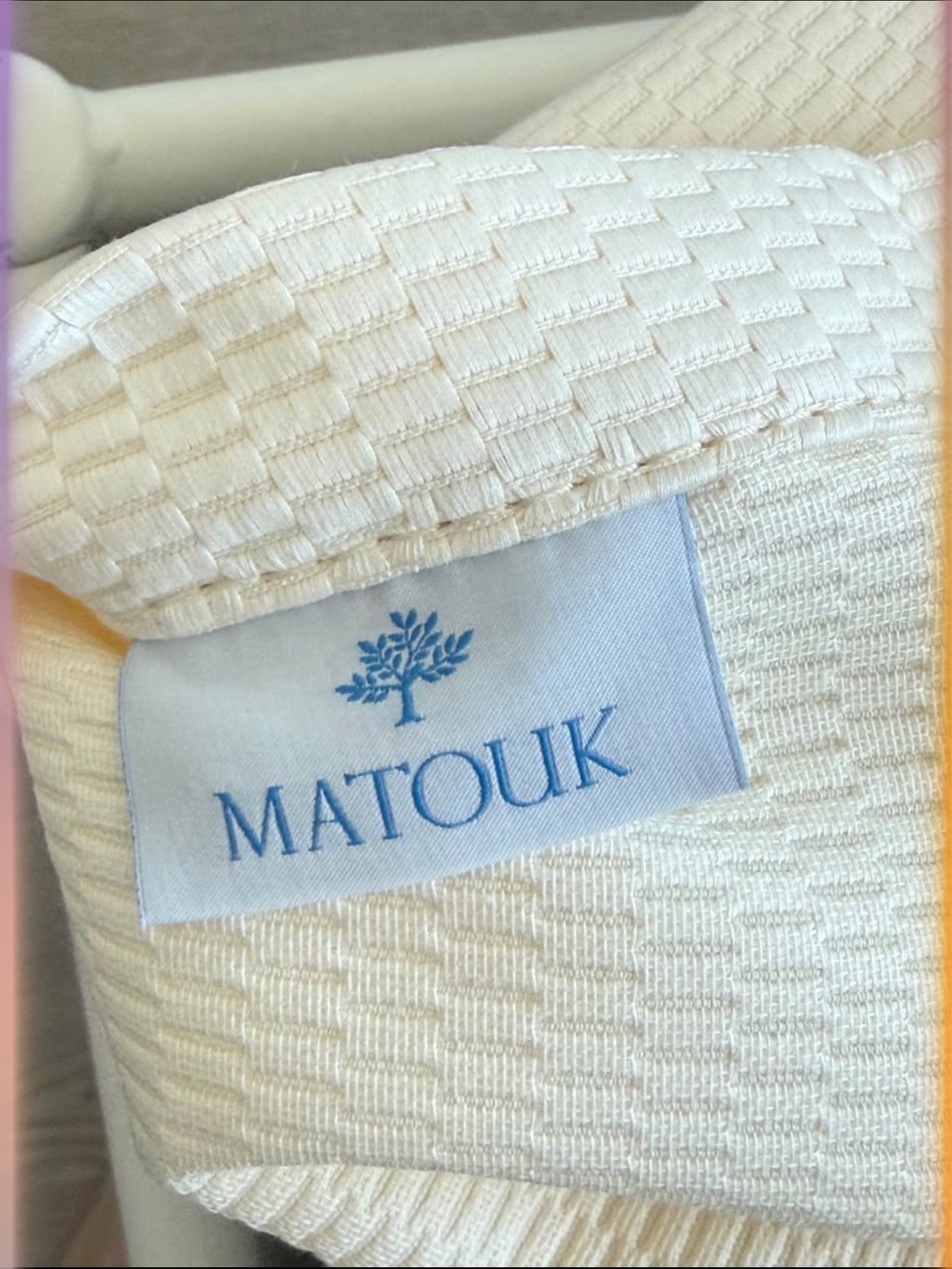 Luxury Matouk Coverlet – Queen Size